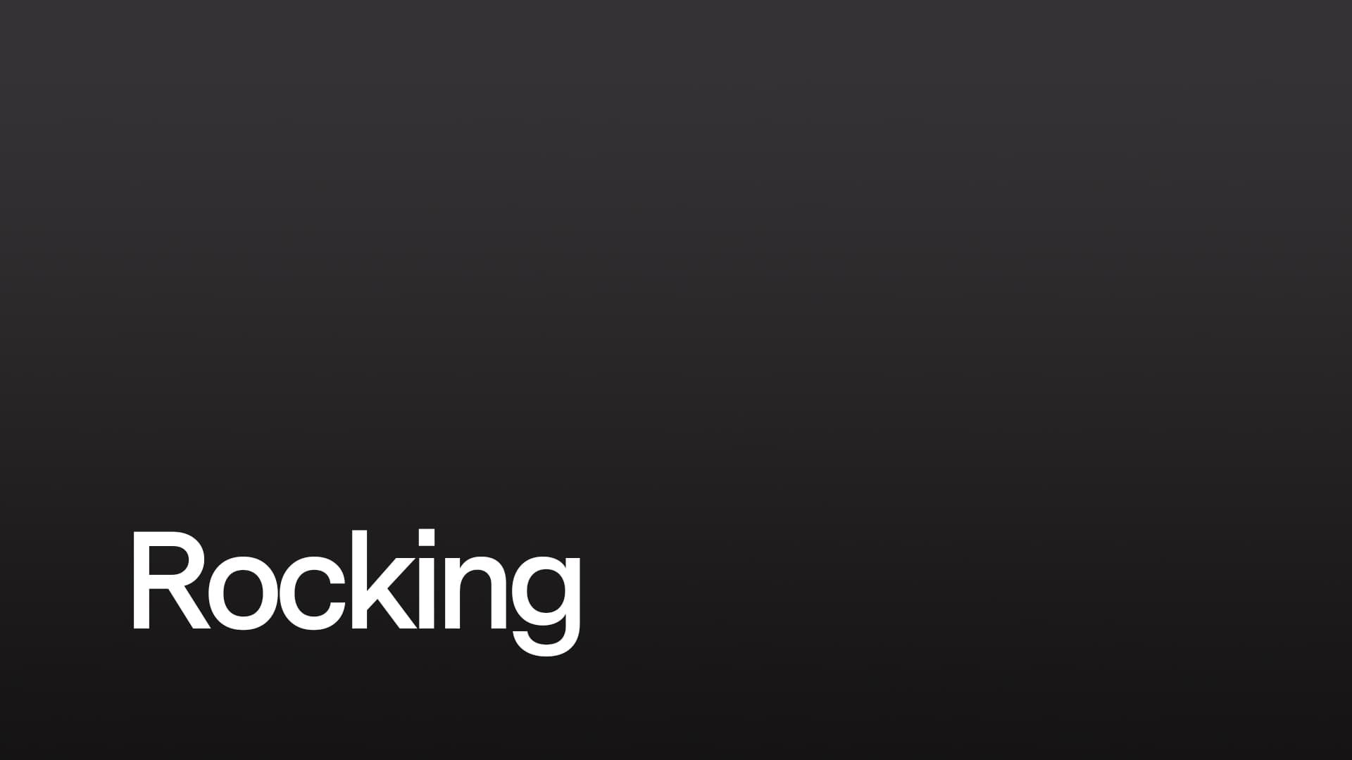 Rocking
