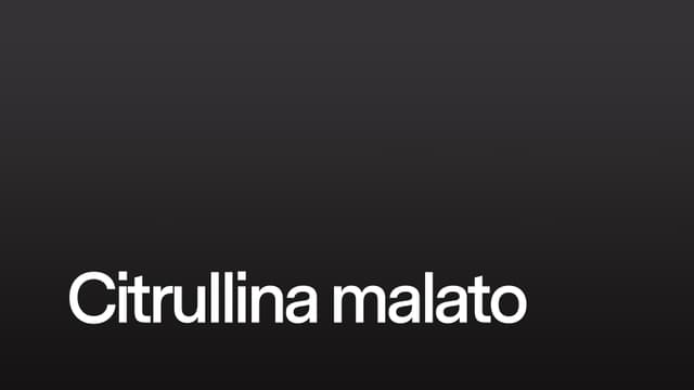 Citrullina malato