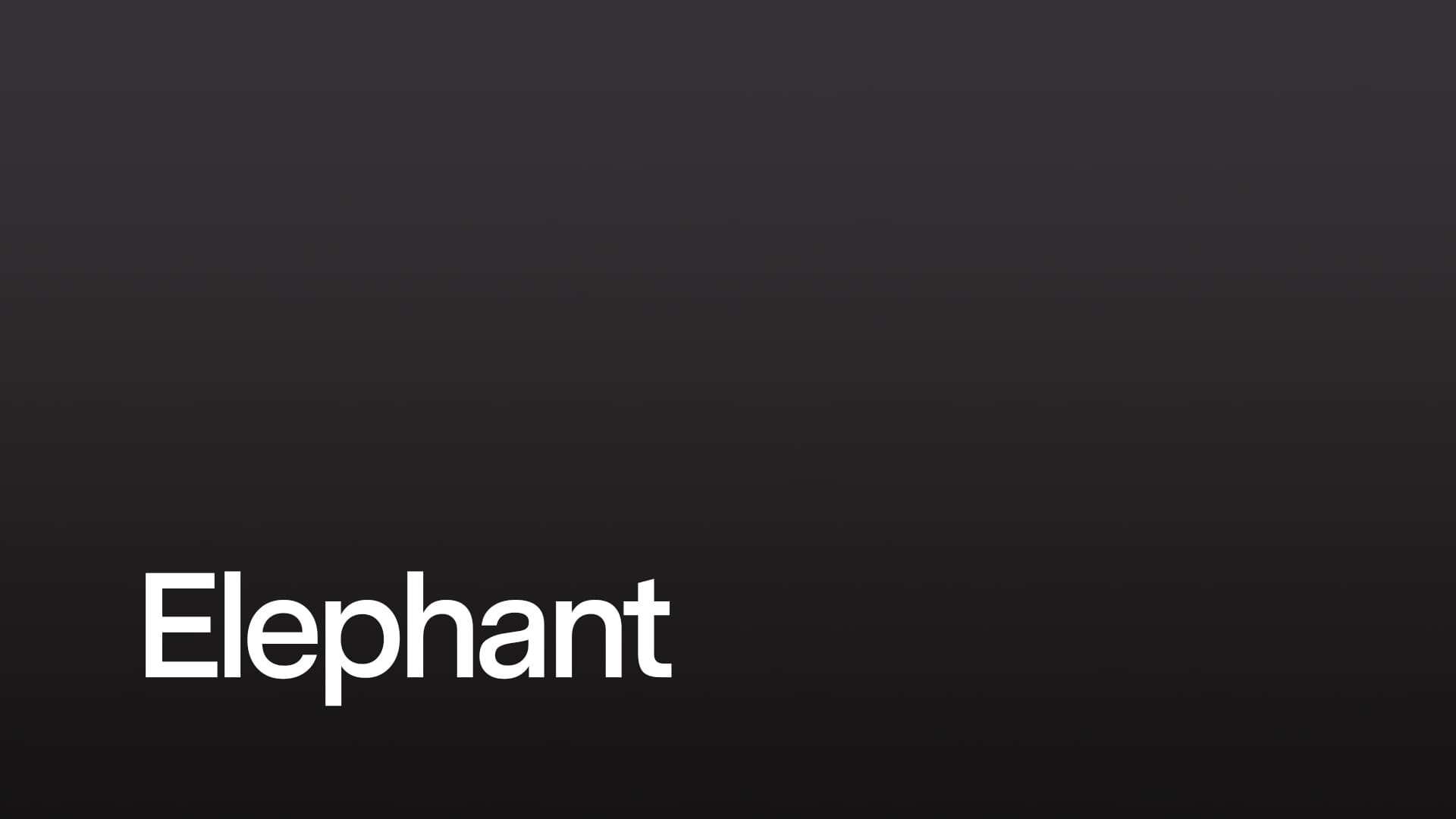 Elephant