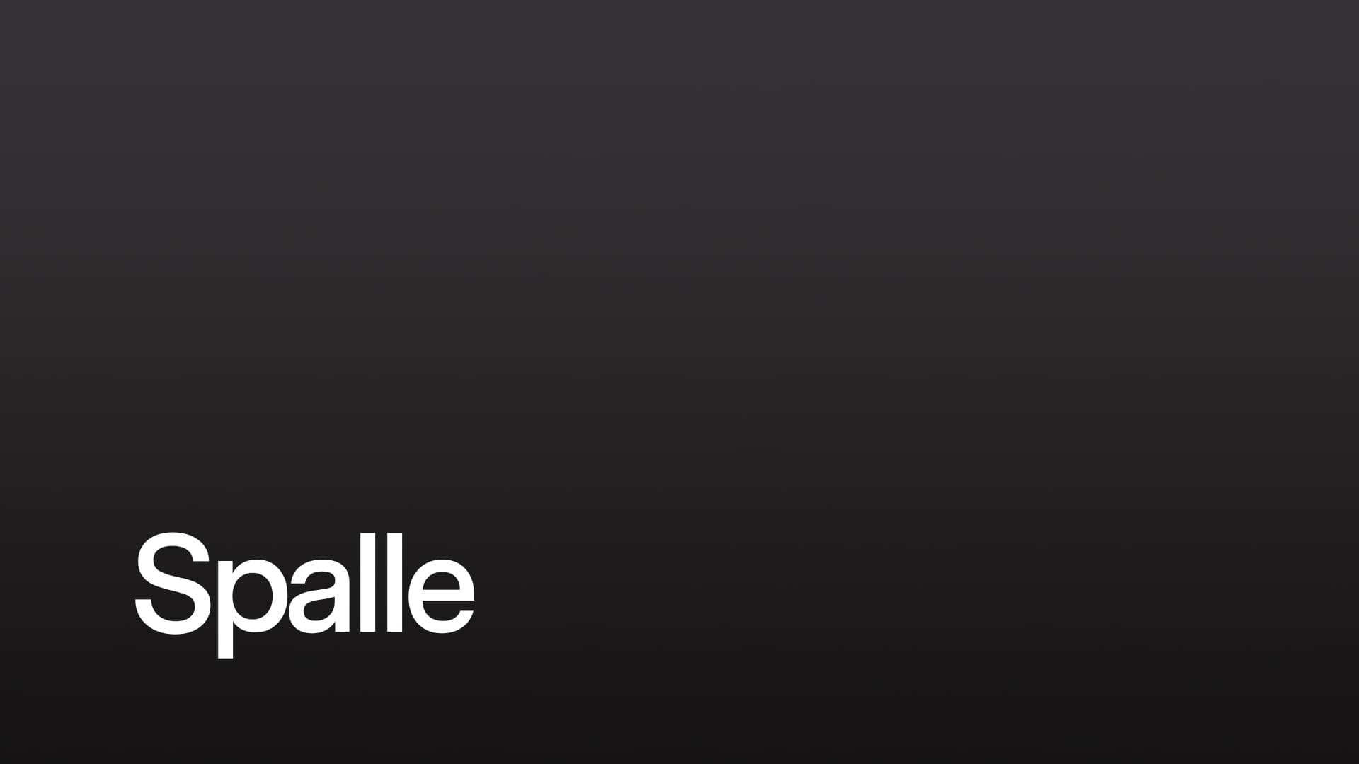 Spalle