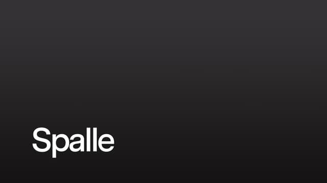 Spalle