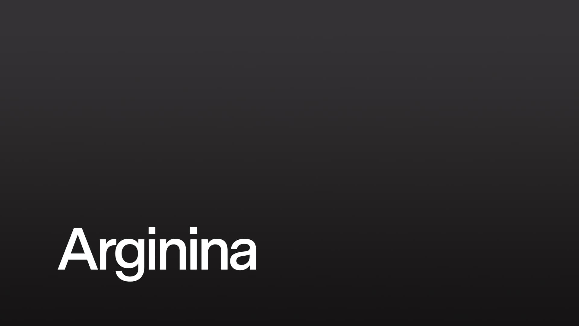 Arginina