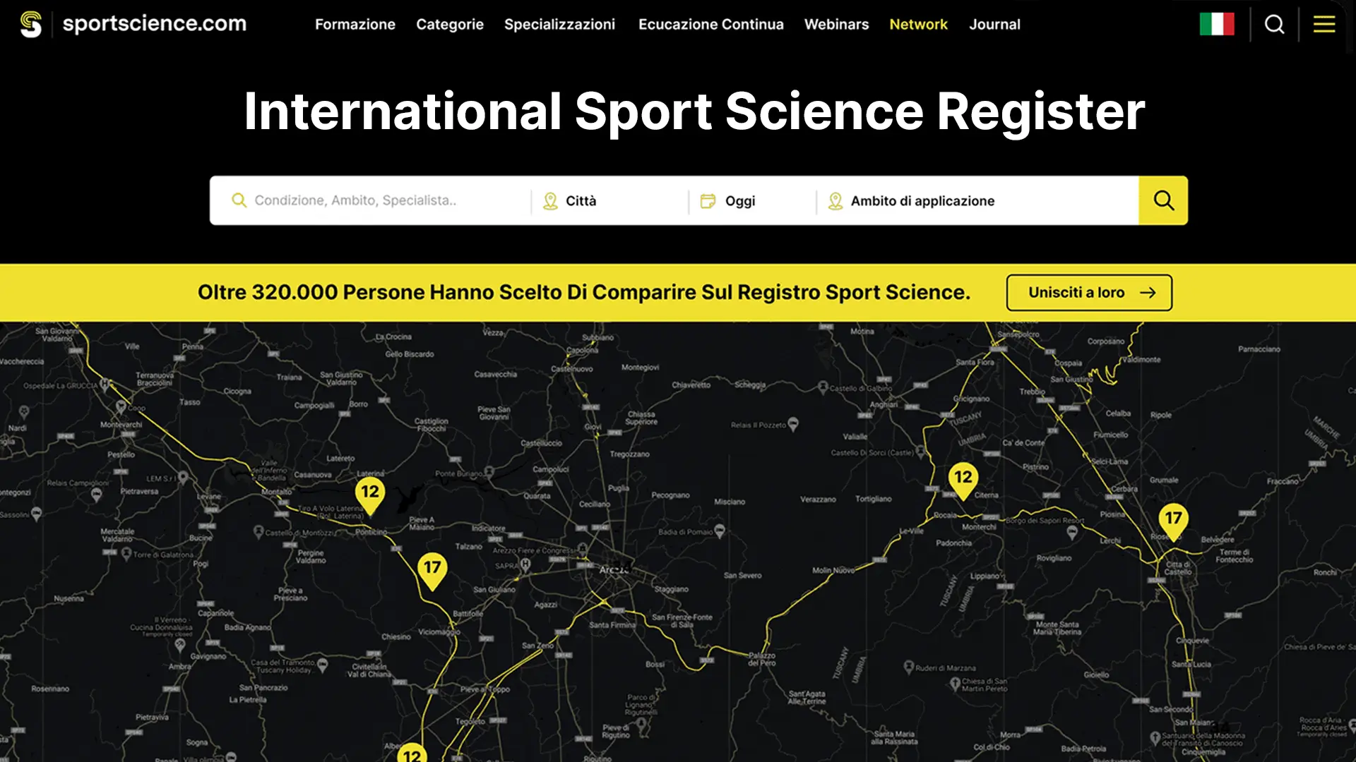 International Sport Science Register