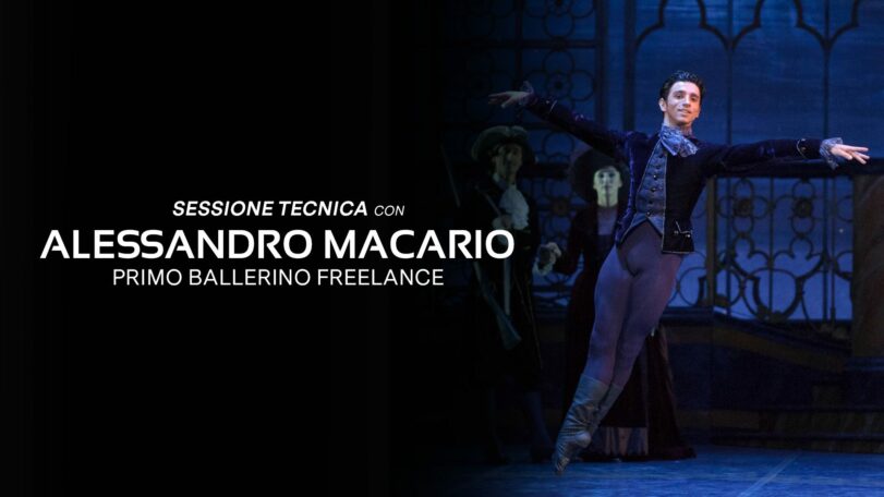Danza: sessione tecnica con Alessandro Macario