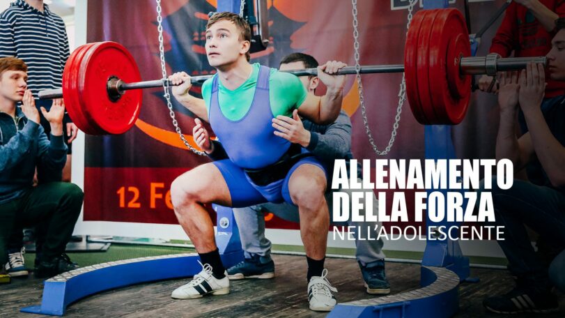 Allenamento della forza nell'adolescente