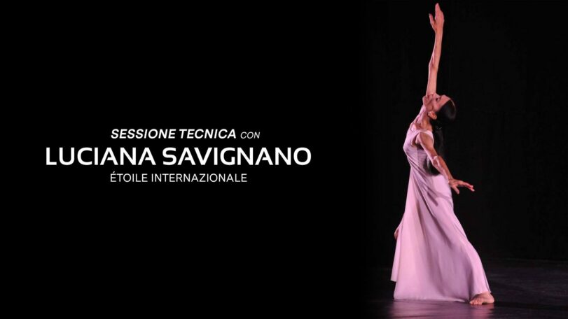 Danza: sessione tecnica con Luciana Savignano