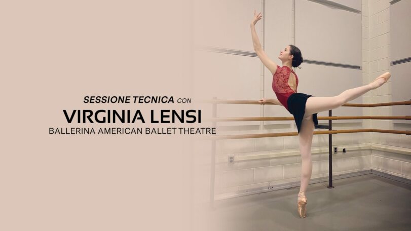 Danza: sessione tecnica con Virginia Lensi