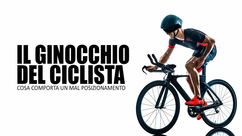 Il ginocchio del ciclista