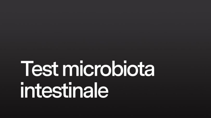 Test microbiota intestinale