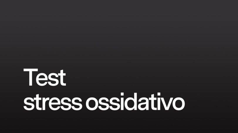 Test stress ossidativo