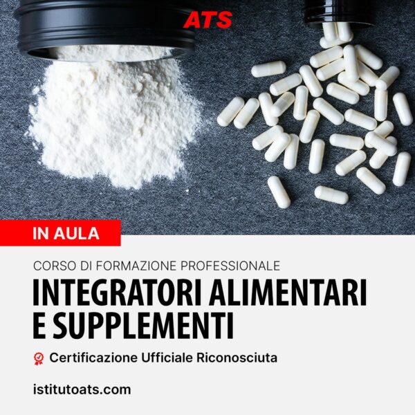 Corso Integratori alimentari e supplementi