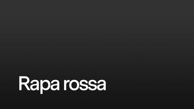 Rapa rossa