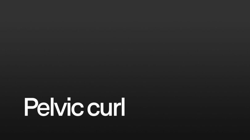 Pelvic curl