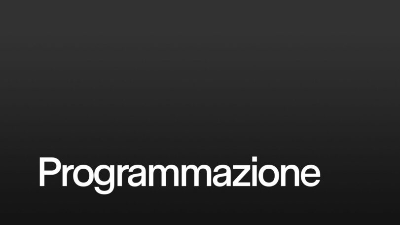 Programmazione