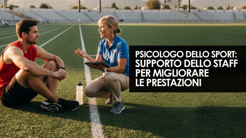 Lo psicologo dello sport: supporto dello staff per le prestazioni